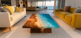 Epoxy Square Table