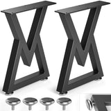 Usatabletops Metal Table Legs One-Pair UTL-24