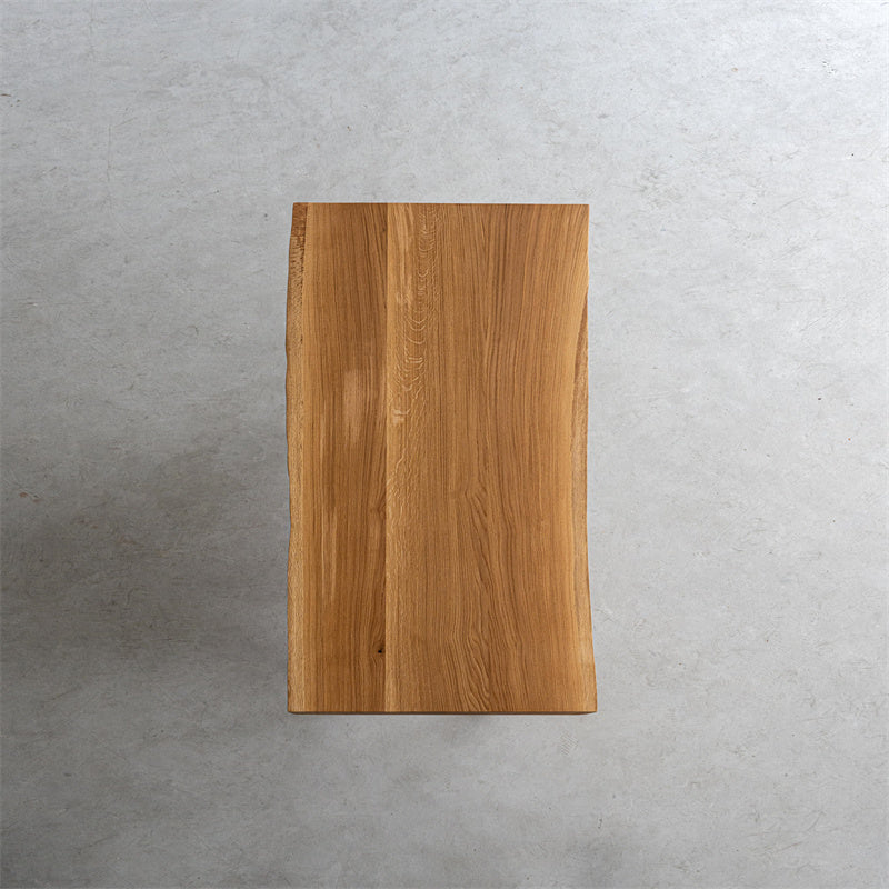 Usatabletops White Oak Wood Table Slab Handmade Splicing Process 31.5"W x 64.2"L