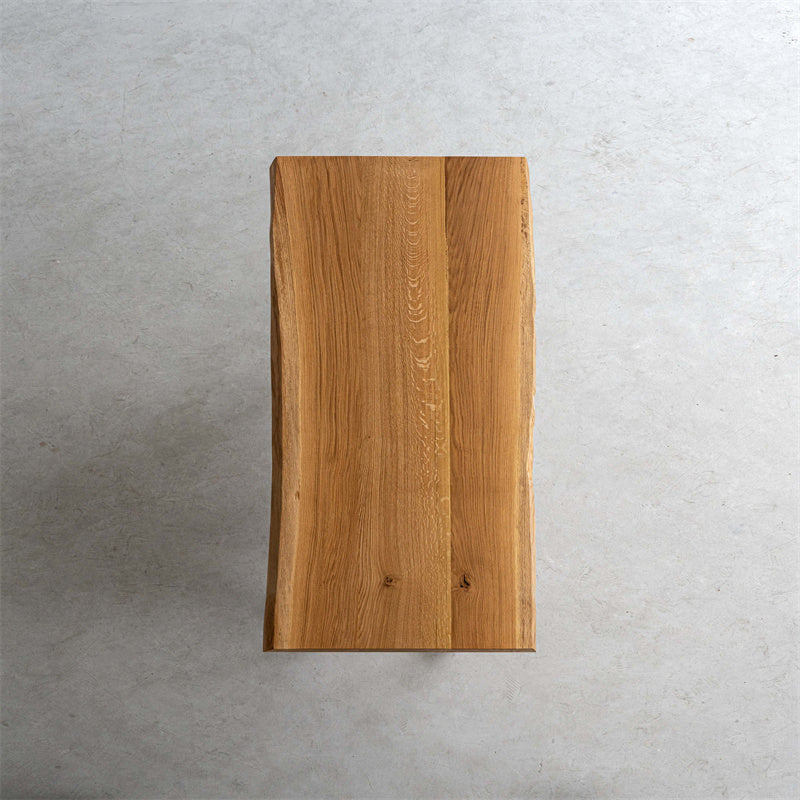 Usatabletops White Oak Wood Table Slab Handmade Splicing Process 31.5"W x 64.2"L