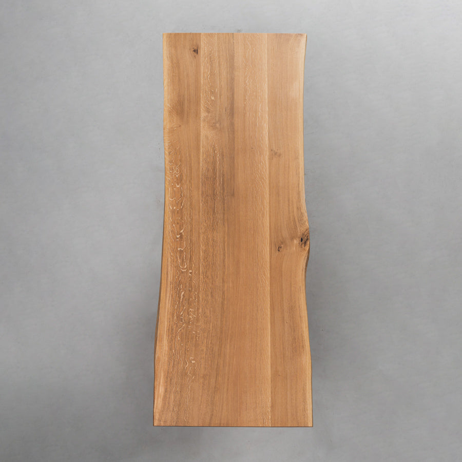 Usatabletops White Oak Wood Dining Table Handmade 33.9"W x 84.7"L