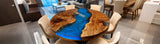 Epoxy Round Table