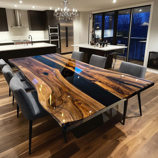 Resin Epoxy Table - Usatabletops