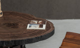Wood Round Coffee Tables