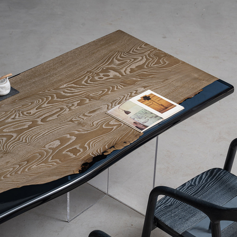 UTT Ash Resin Epoxy Table