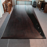 UTT Custom Darken Black Walnut River Epoxy Tabletop 