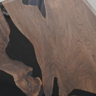 Black Walnut Epoxy Table Usatabletops