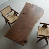 Solid Wood Live Edge Wood Table