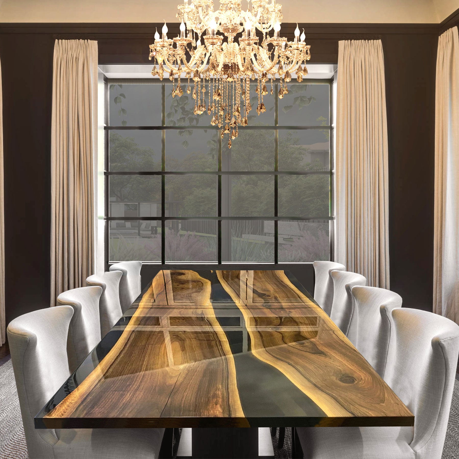 Usatabletops-Black-Walnut-Epoxy-Resin-Dining-Table