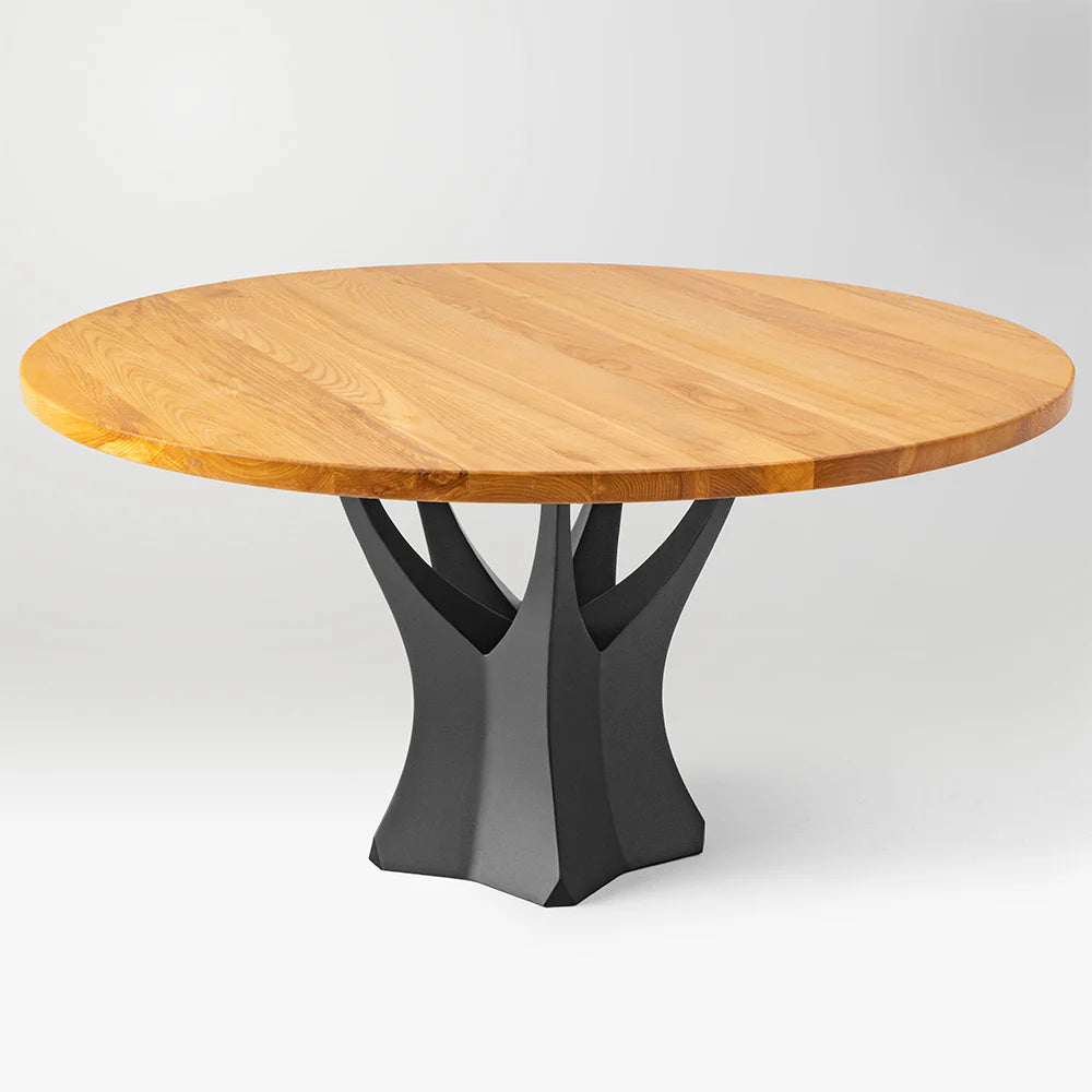 Custom Architectural X-Frame Metal Table Base