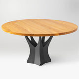 Custom Architectural X-Frame Metal Table Base