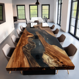 Wood Conference Resin Epoxy Table