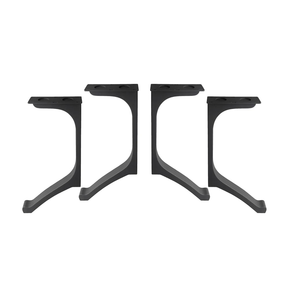 Curved Wishbone Metal Table Base