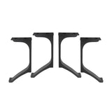 Curved Wishbone Metal Table Base