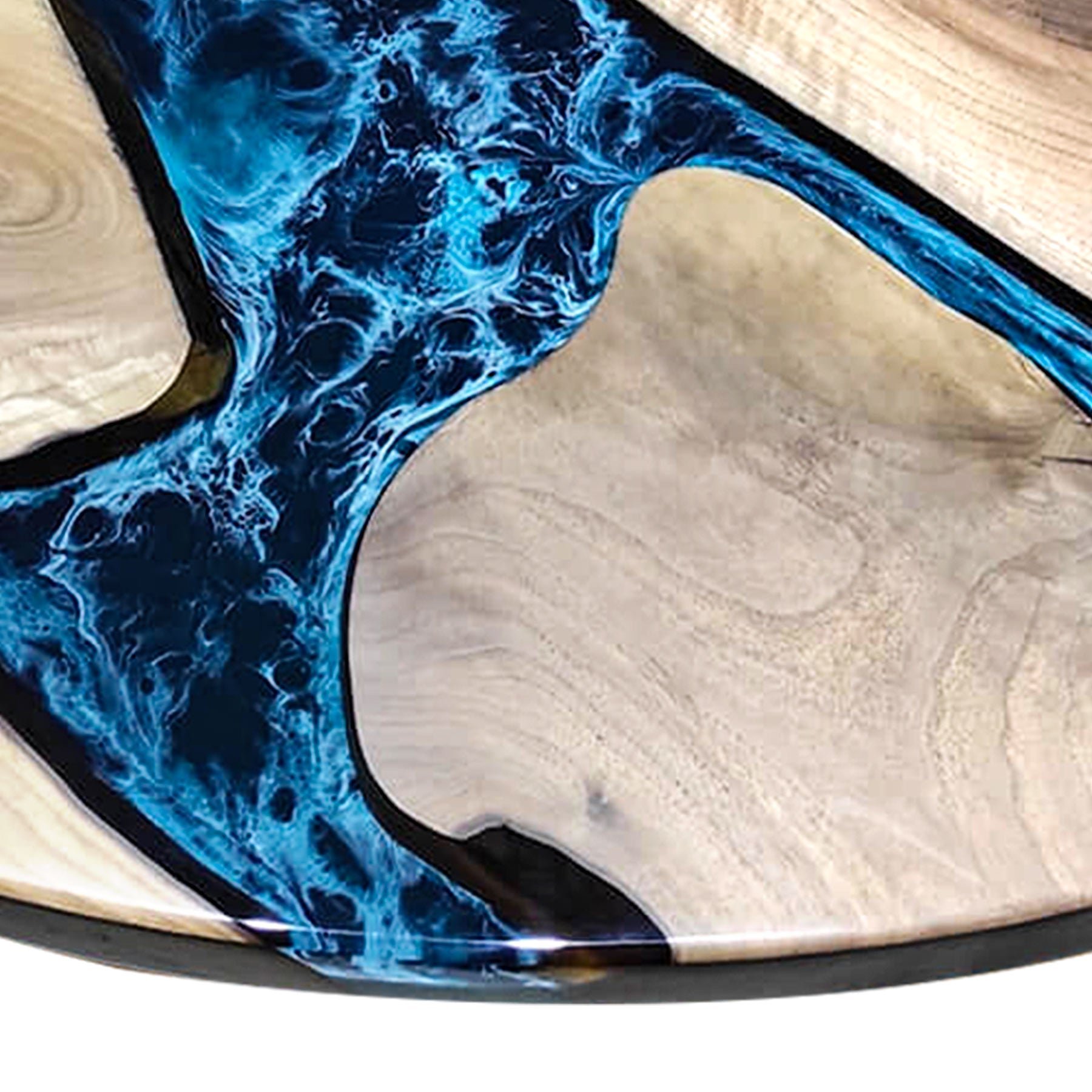 Custom Epoxy Resin Round Dining Table