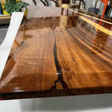 UTT Wood Red River Epoxy Table 