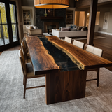 Usatabletops Custom River Resin Dining Epoxy Table 