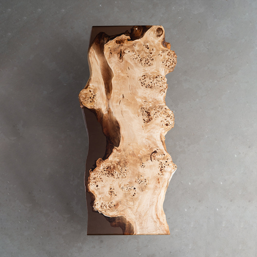  Poplar Wood Resin Epoxy Table 