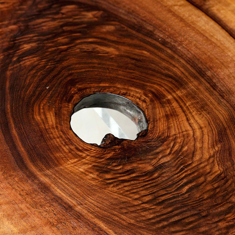 Live Edge Solid Black Walnut Table