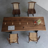 Black Walnut Wood Table 