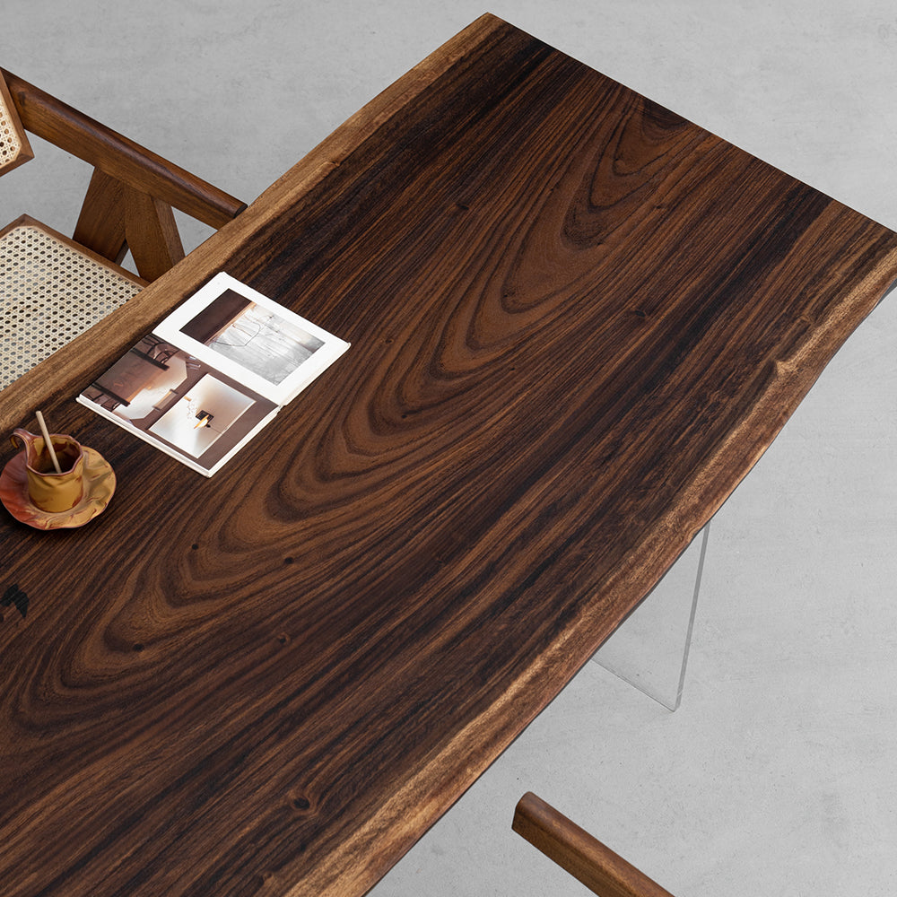 Solid Walnut Wood Table