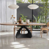 Custom X-Shape Arch Handcrafted Metal Table Base UTL-30