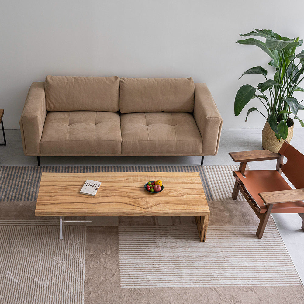 Ash Wood Corner Solid Wood Table