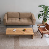 Ash Wood Corner Solid Wood Table