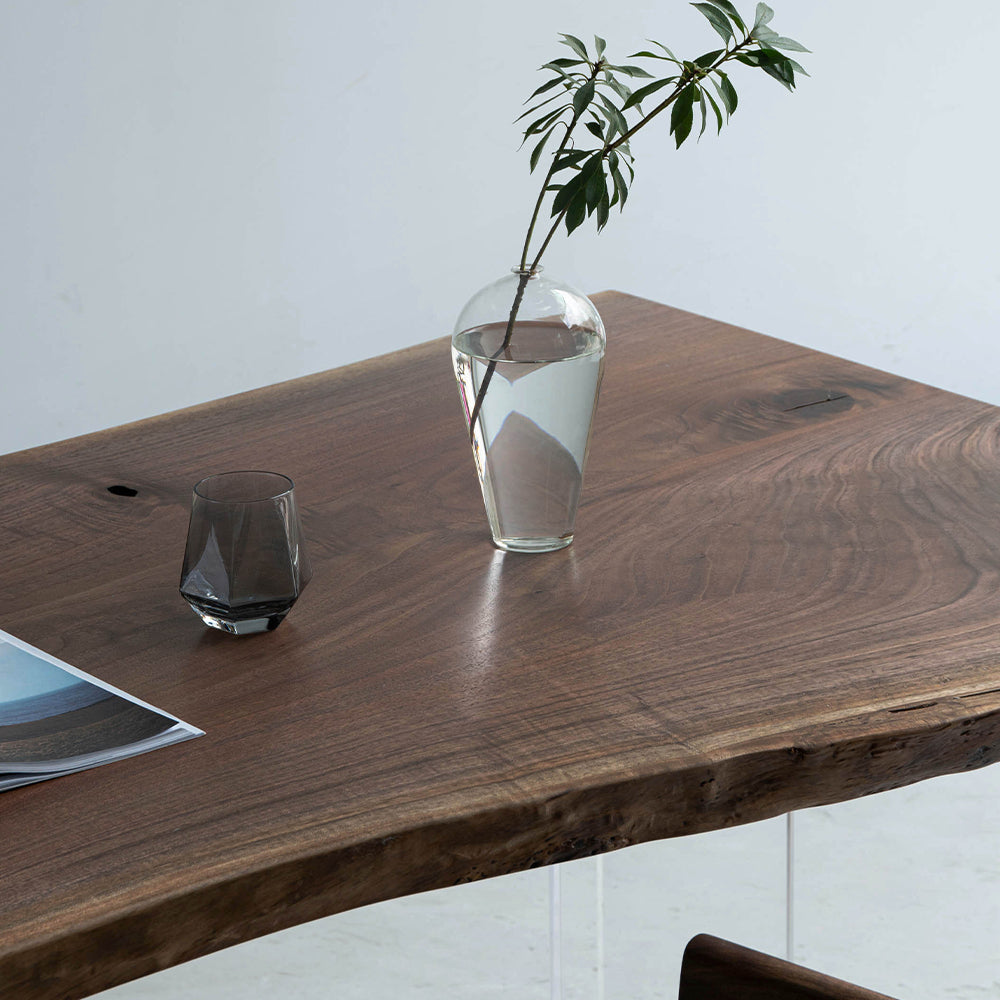 Solid Black Walnut Wood Table