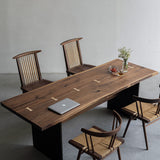 UTT Black Walnut Double-Jointed Solid Wood Table