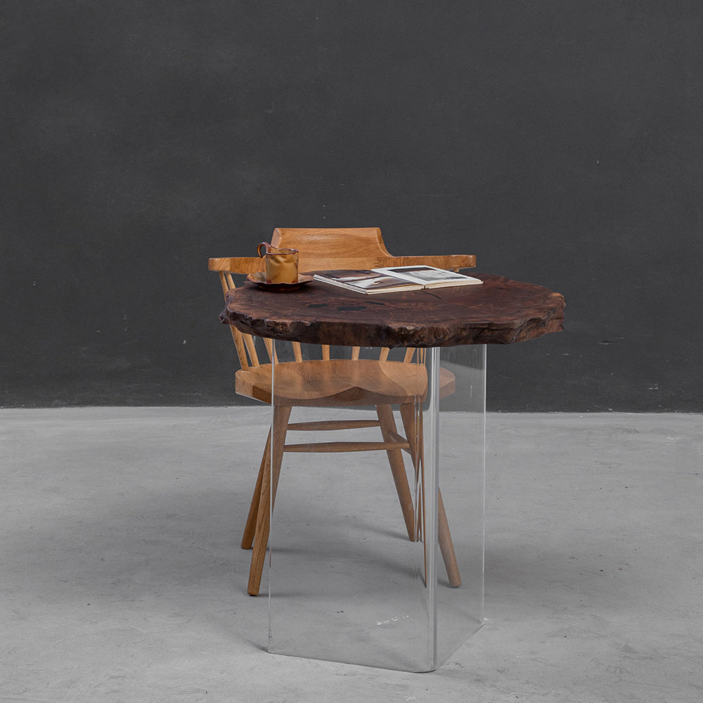 UTT Black Walnut Round Table