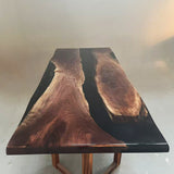 Black Walnut Epoxy Table UTT75