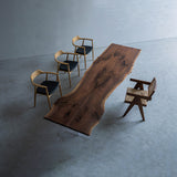 UTT Live Edge Solid Wood Table 