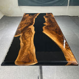 UTT Custom Black Resin Epoxy Table UTT95