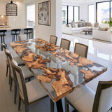 Cunninghamai Clear Resin Epoxy Table UTT87