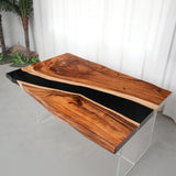 UTT Custom Black River Resin Epoxy Table