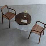 Black Walnut Wood Coffee Table