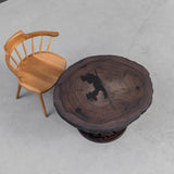 UTT Live Round Edge Epoxy Resin Coffee Table 