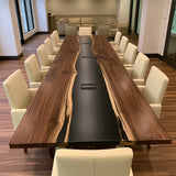 Walnut River Conference Epoxy Table CCT08