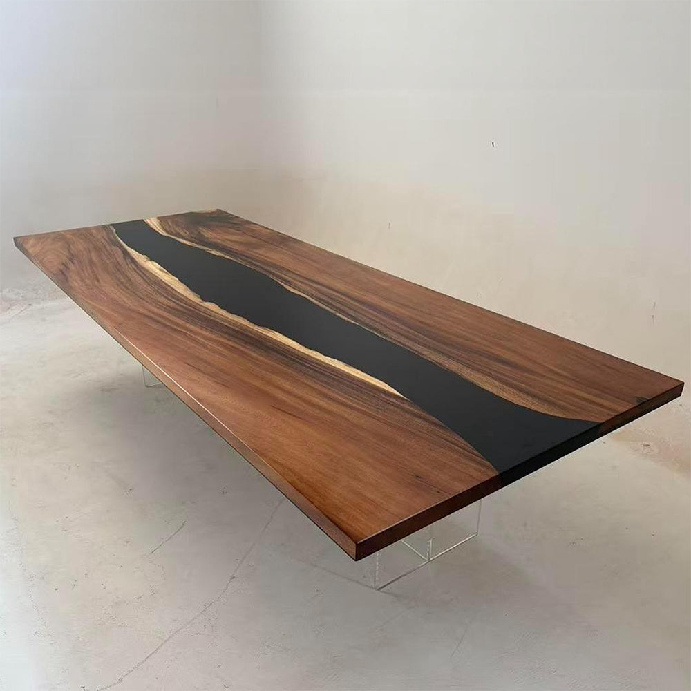 UTT Black River Resin Epoxy Table  UTT94