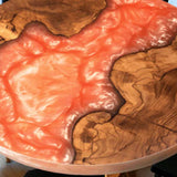 UTT Walnut Round Epoxy Table in San Francisco