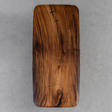 Walnut Rounded Corner Solid Wood Table