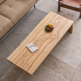 UTT White Ash Wood Corner Solid Wood Table