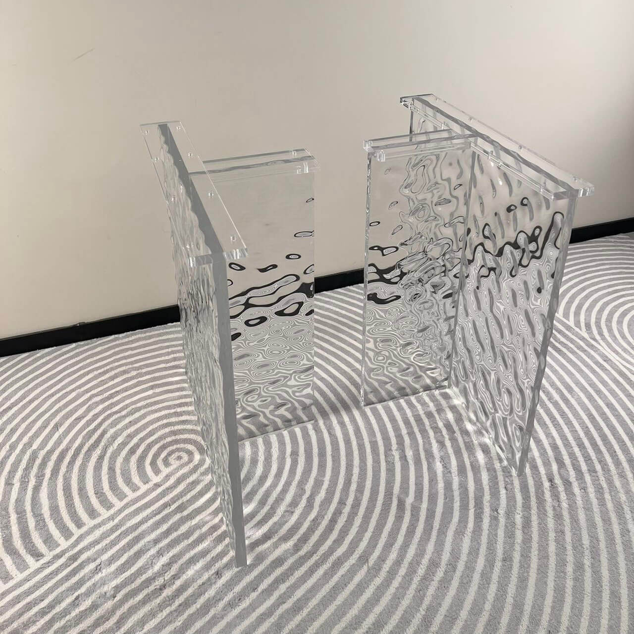 Usatabletops Acrylic Table Legs One-Pair UTL-28