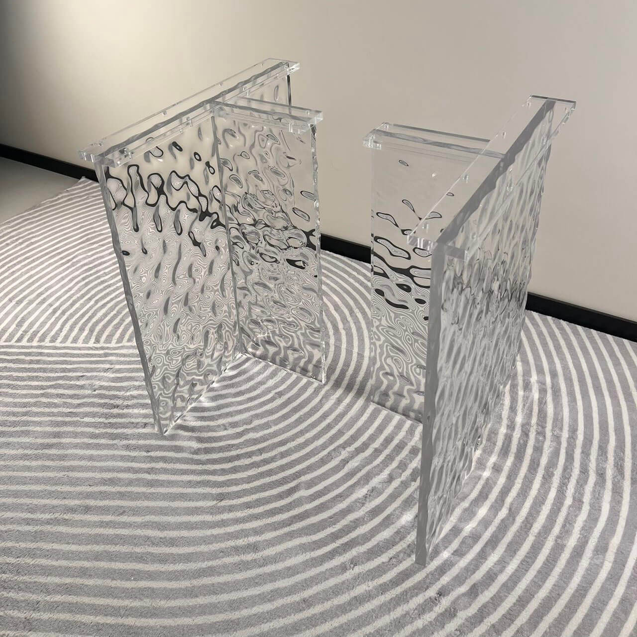 Usatabletops Acrylic Table Legs One-Pair UTL-28