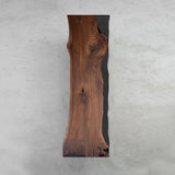 Usatabletops Black Walnut Epoxy Wood Table Live Edge 124.41"L 40.94"W-2