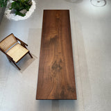 Usatabletops Black Walnut Solid Wood Dinner Table