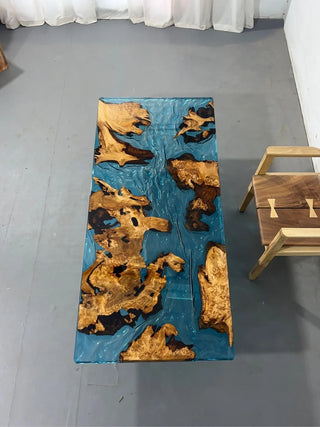 Usatabletops-Custom-Blue-Epoxy-Dining-Table-