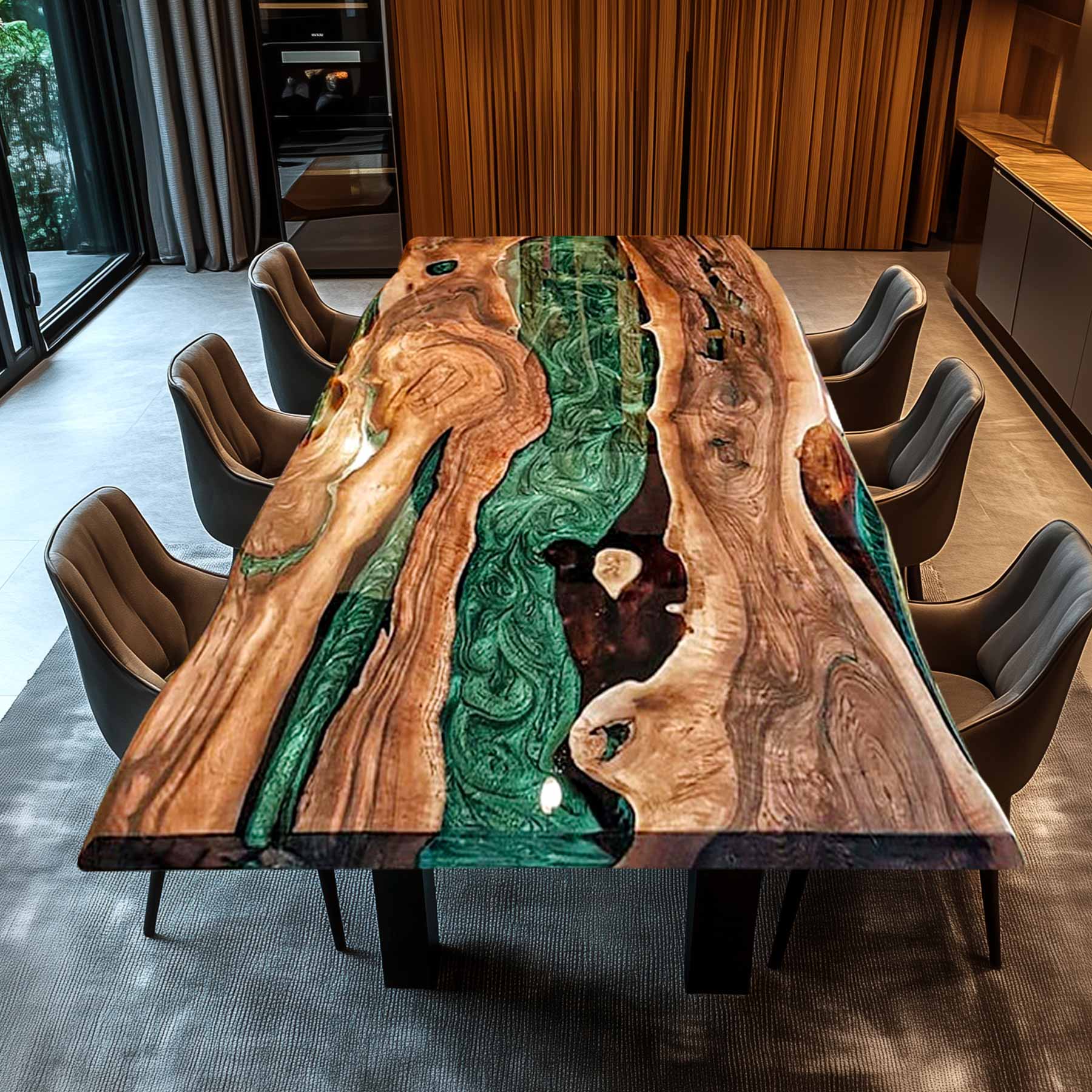 Usatabletops-Custom-Wood-Epoxy-Resin-River-Dining-Table-UTT58_2