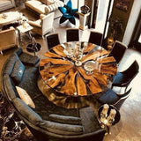 Usatabletops Custom Epoxy Round Table 